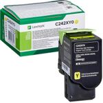 5% Discount Lexmark Toner Yellow C242Xy0 C/... toneroriginali.it