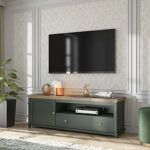 Sconto 23% garneroarredamenti Mobile porta tv 181x61cm 1 ... Garnero Arredamenti