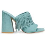 Sconto 50% Stuart Weitzman Tia Fringe 100 Slide - ... Stuartweitzman